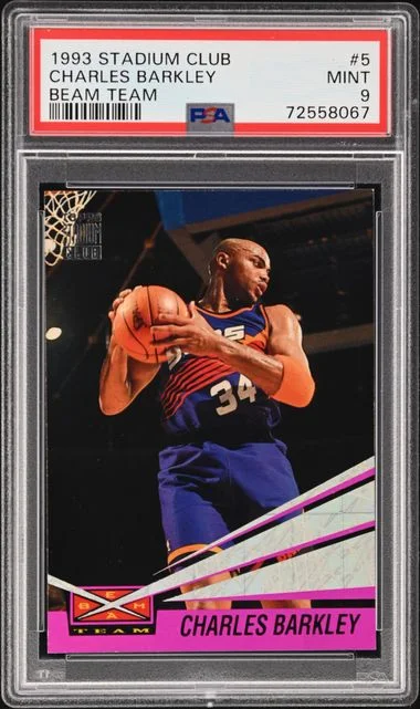 1993 Stadium Club Charles Barkley Beam Team #5 card image