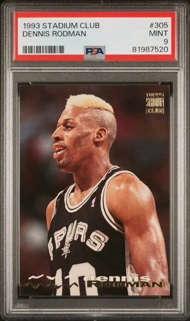 1993 Stadium Club Dennis Rodman #305 card image