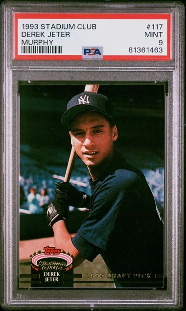 1993 Stadium Club Derek Jeter Murphy #117 card image