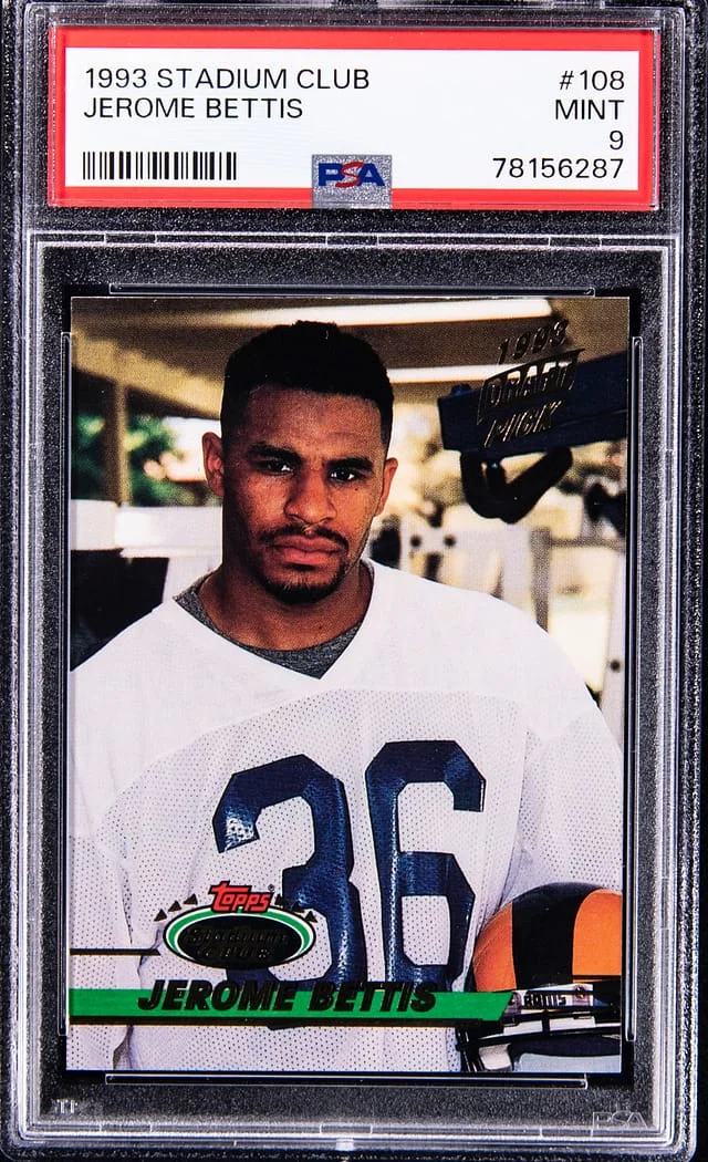1993 Stadium Club Jerome Bettis #108 card image