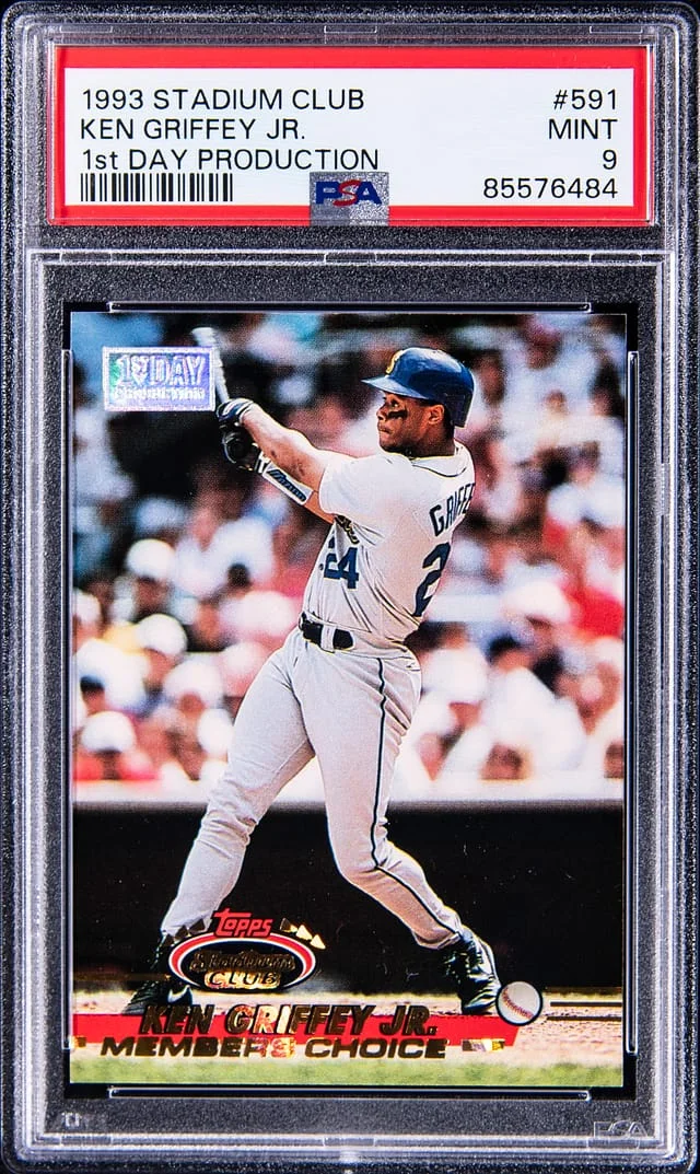1993 Stadium Club Ken Griffey Jr. 1st Day Production #591 card image