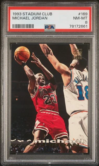 1993 Stadium Club Michael Jordan #169 card image