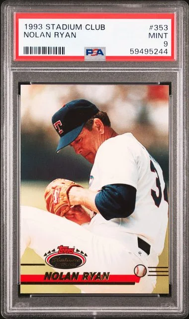 1993 Stadium Club Nolan Ryan #353 card image