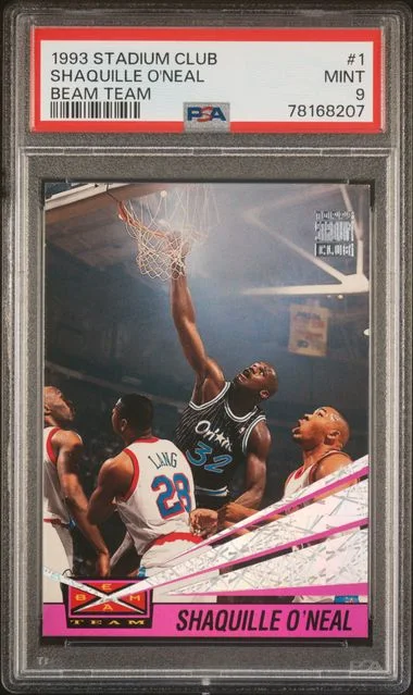1993 Stadium Club Shaquille O'Neal Beam Team #1 card image
