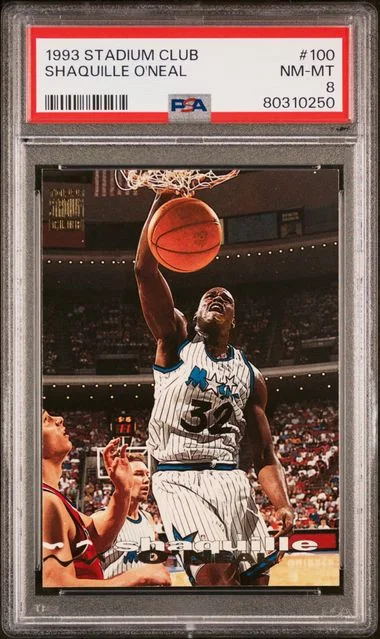 1993 Stadium Club Shaquille O'Neal #100 card image