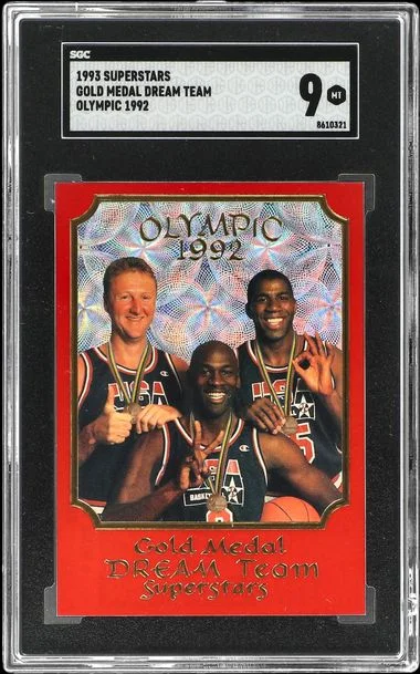 1993 Superstars Olympic Gold Medal Dream Team #1992 card image