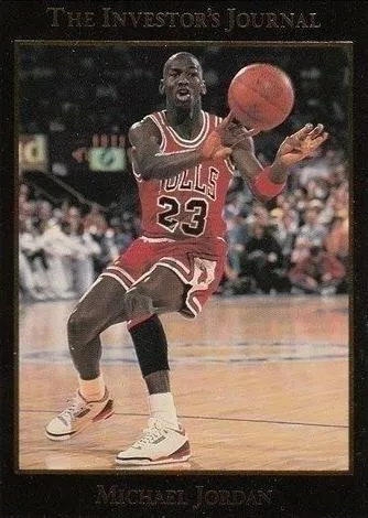 1993 The Investor's Journal Michael Jordan #2 card image