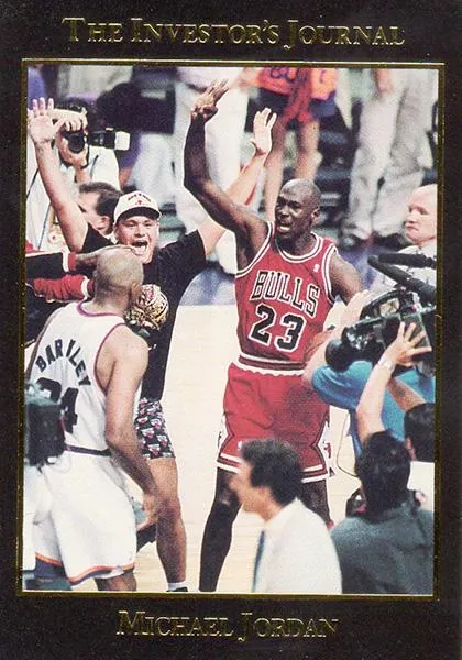 1993 The Investor's Journal Michael Jordan #37 card image