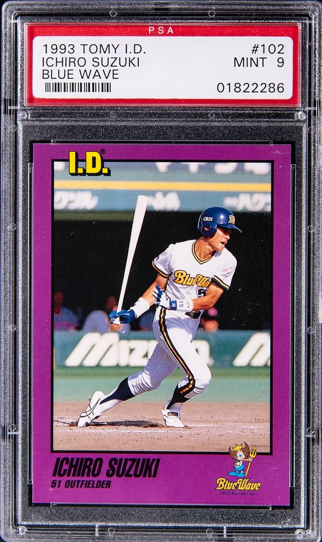 1993 Tomy I.D. Ichiro Suzuki #102 card image