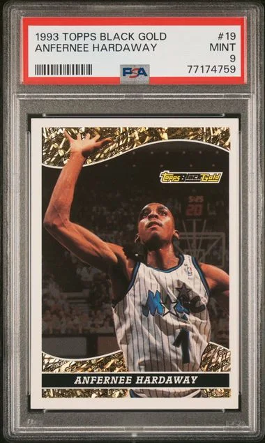 1993 Topps Anfernee Hardaway Black Gold #19 card image