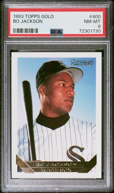 1993 Topps Bo Jackson Gold #400 card image