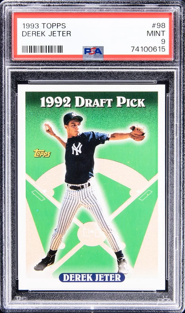1993 Topps Derek Jeter Florida Marlins Inaugural #98 card image