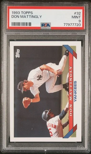1993 Topps Don Mattingly #32 card image
