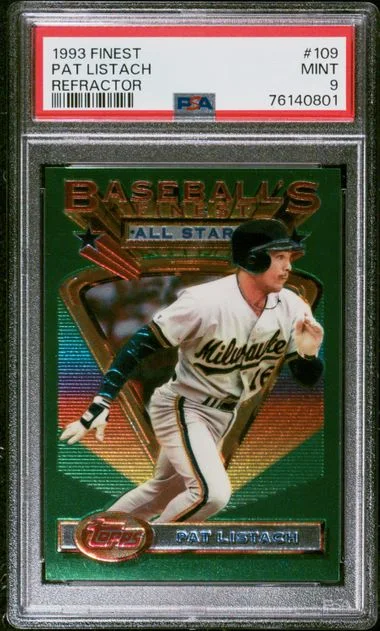 1993 Topps Finest Pat Listach Refractor #109 card image
