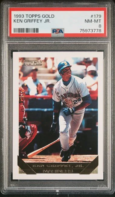 1993 Topps Ken Griffey Jr. Gold #179 card image