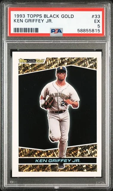 1993 Topps Ken Griffey Jr. Black Gold #33 card image