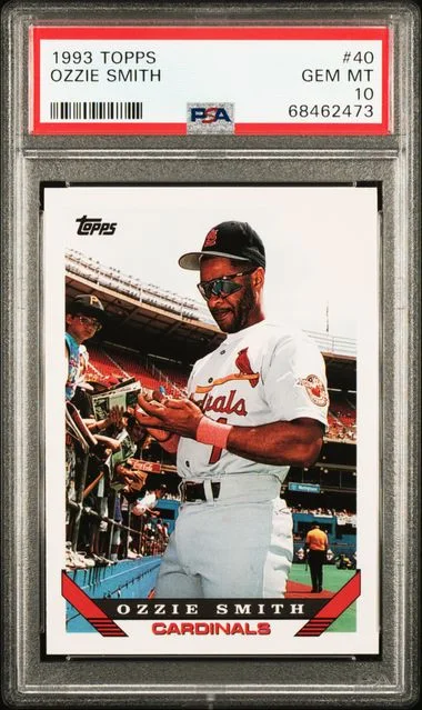 1993 Topps Ozzie Smith #40 card image