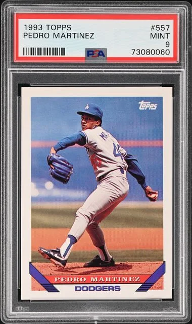 1993 Topps Pedro Martinez #557 card image