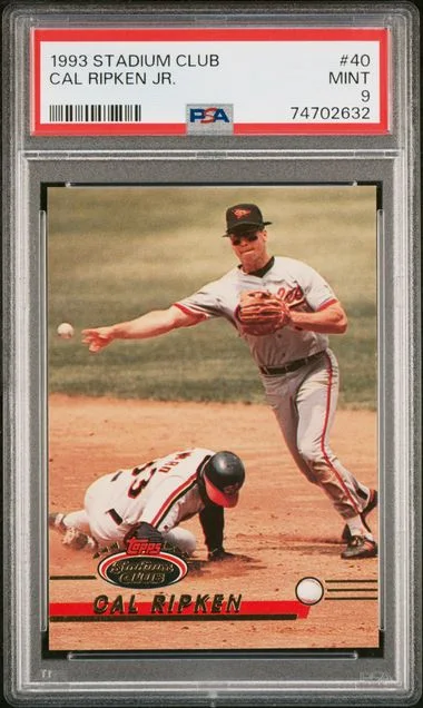 1993 Topps Stadium Club Cal Ripken Jr. #40 card image