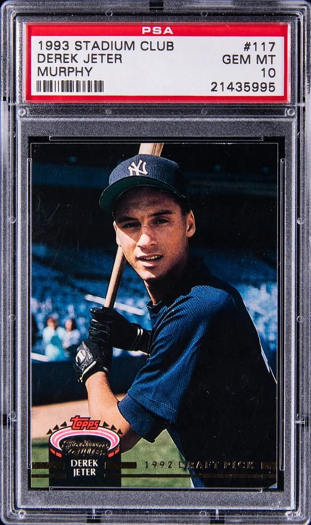 1993 Topps Stadium Club Derek Jeter Murphy #112 card image