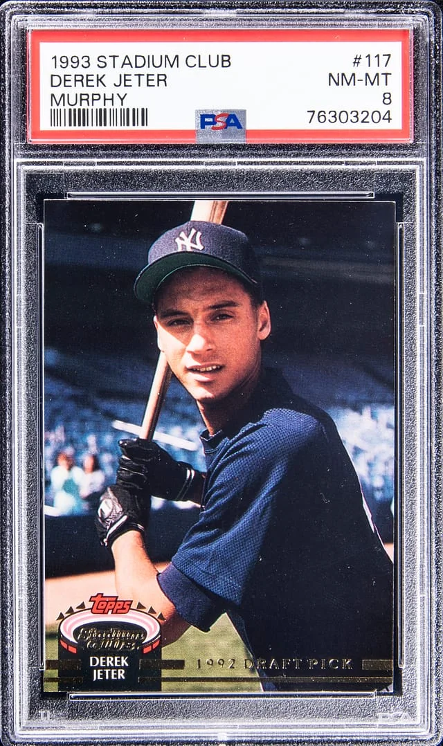 1993 Topps Stadium Club Derek Jeter Murphy #117 card image
