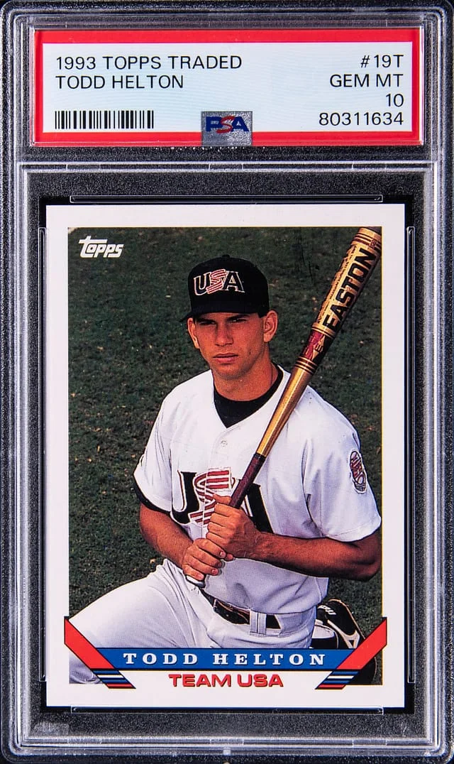 1993 Topps Todd Helton #19T card image