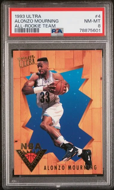 1993 Ultra Alonzo Mourning All- Team #4 card image