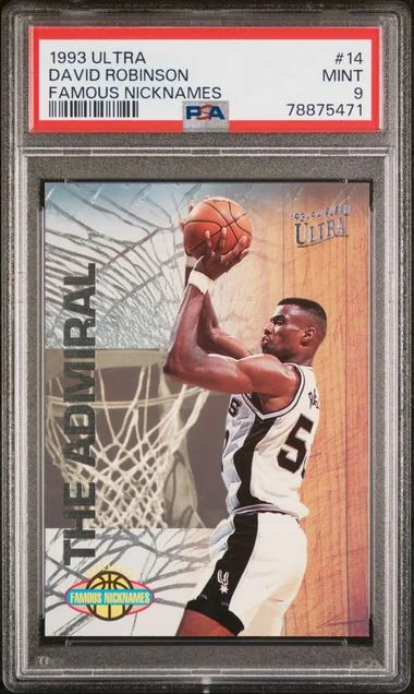 1993 Ultra David Robinson Famous Nicknames #14 card image