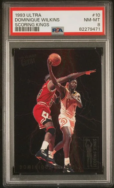 1993 Ultra Dominique Wilkins Scoring Kings #10 card image