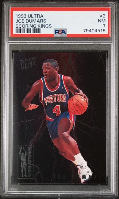 1993 Ultra Joe Dumars Scoring Kings #2 card image