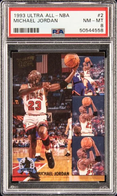 1993 Ultra Michael Jordan All-Nba #2 card image
