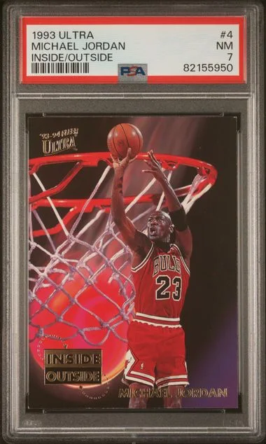 1993 Ultra Michael Jordan Inside/Outside #4 card image