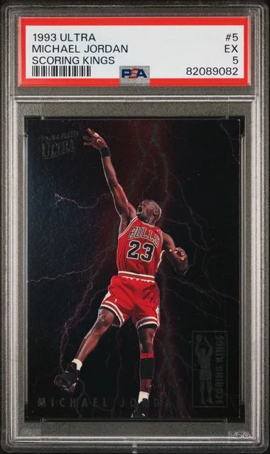 1993 Ultra Michael Jordan Scoring Kings #5 card image