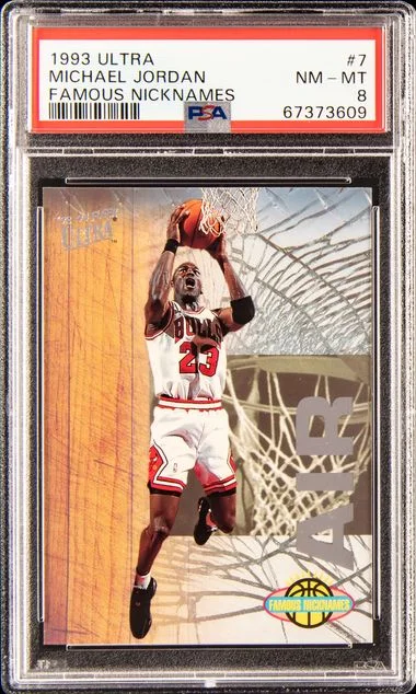 1993 Ultra Michael Jordan Famous Nicknames #7 card image