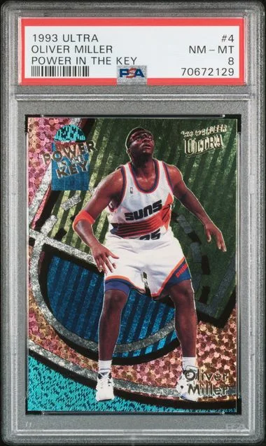 1993 Ultra Oliver Miller Power In The Key #4 card image