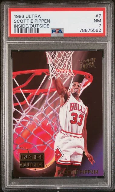 1993 Ultra Scottie Pippen Inside/Outside #7 card image