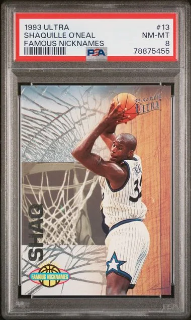 1993 Ultra Shaquille O'Neal Famous Nicknames #13 card image