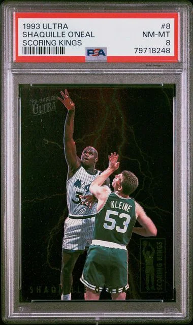 1993 Ultra Shaquille O'Neal Scoring Kings #8 card image