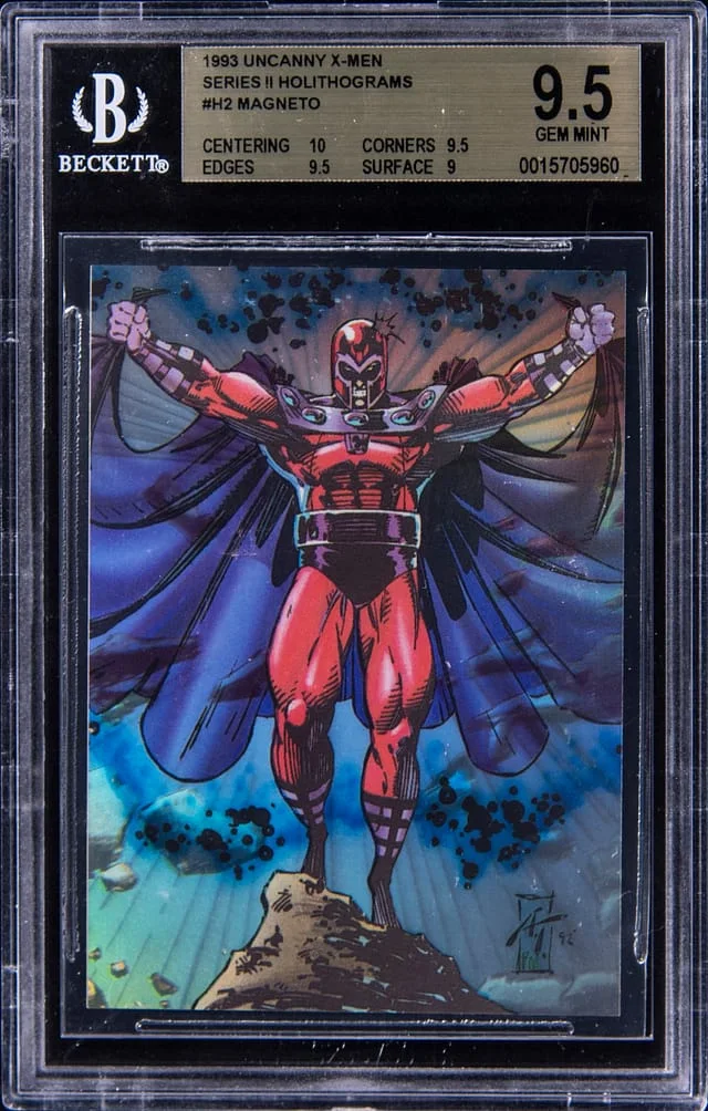 1993 Uncanny X-Men Series II Holithgrams Magneto #H-2 card image