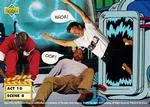 1993 Upper Deck Adventures in Toon World Michael Jordan #a10s8 card image