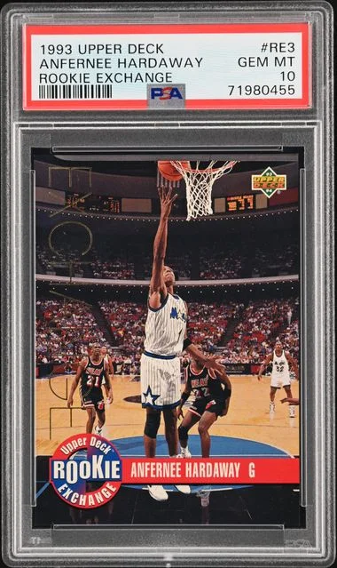 1993 Upper Deck Anfernee Hardaway Exchange #Re3 card image