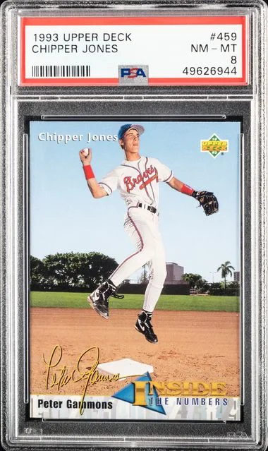 1993 Upper Deck Chipper Jones #459 card image