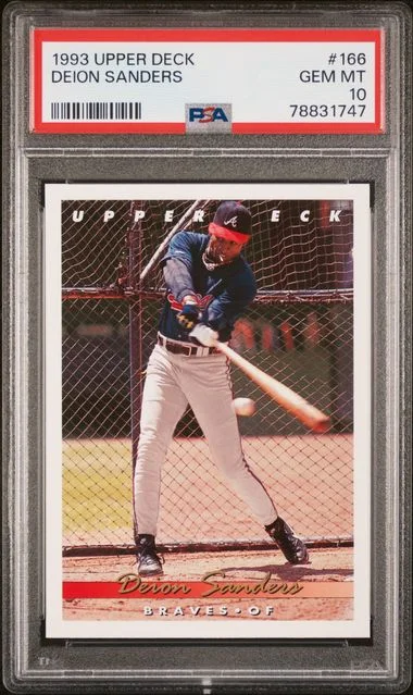 1993 Upper Deck Deion Sanders #166 card image