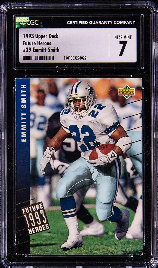 1993 Upper Deck Emmitt Smith Future Heroes #39 card image