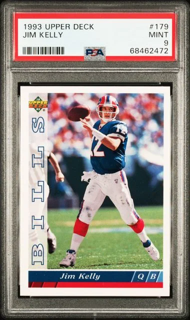 1993 Upper Deck Jim Kelly #179 card image