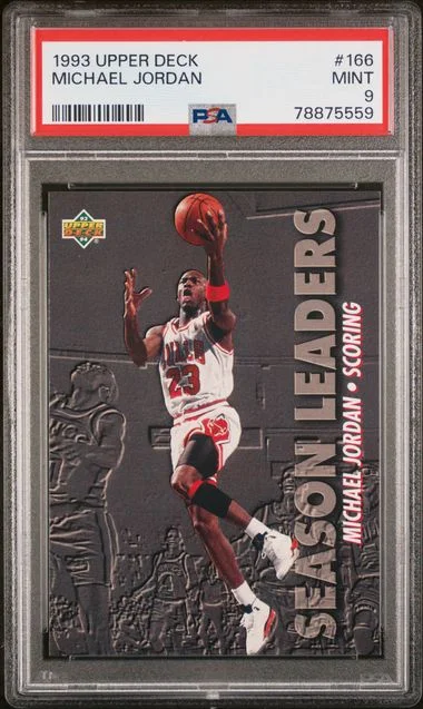 1993 Upper Deck Michael Jordan #166 card image