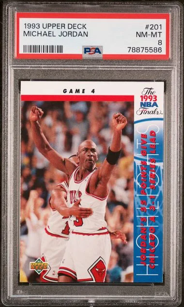 1993 Upper Deck Michael Jordan #201 card image