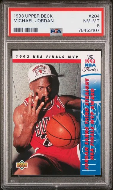 1993 Upper Deck Michael Jordan #204 card image