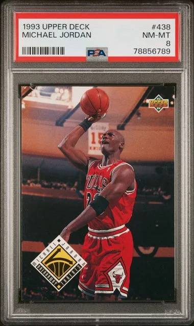 1993 Upper Deck Michael Jordan #438 card image