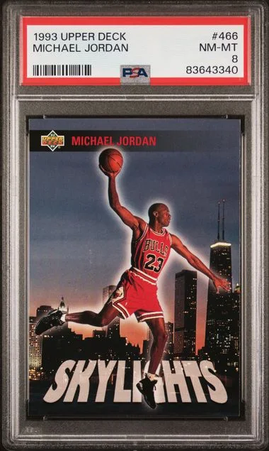 1993 Upper Deck Michael Jordan #466 card image